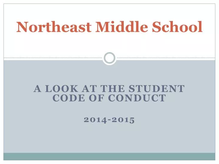 northeast middle school
