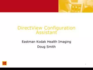 DirectView Configuration Assistant