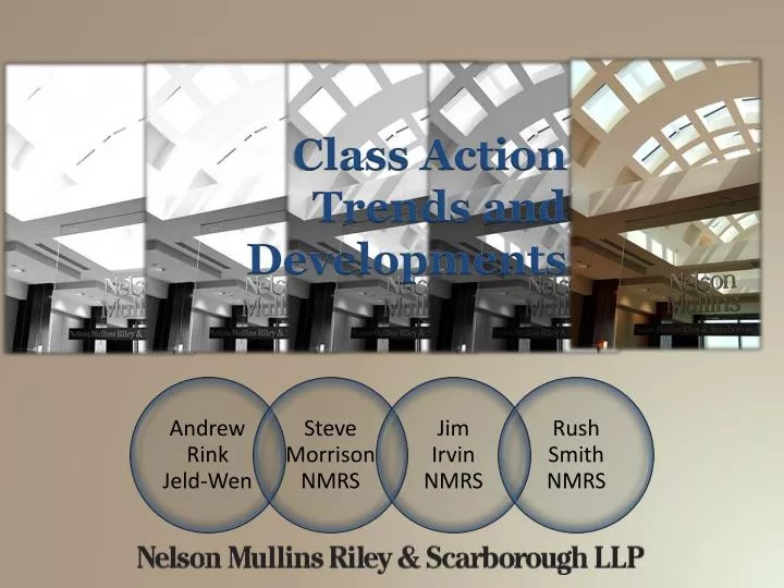 class action trends and developments