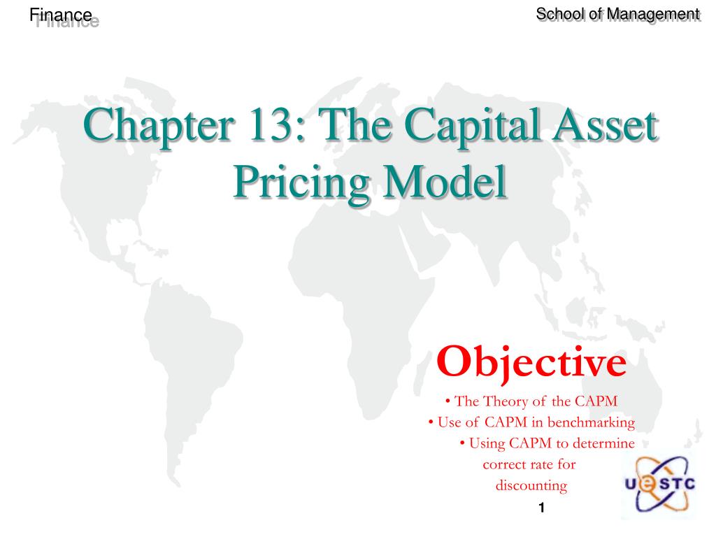 PPT - Chapter 13: The Capital Asset Pricing Model PowerPoint ...