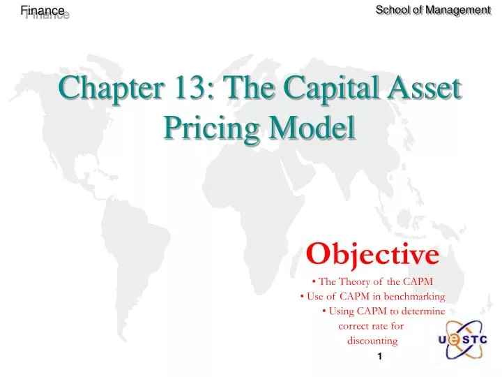 chapter 13 the capital asset pricing model