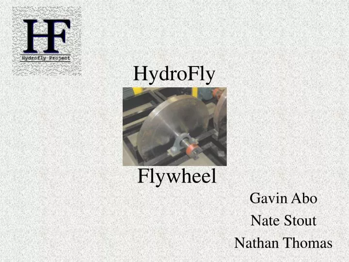 hydrofly flywheel