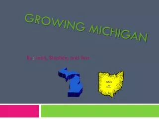 Growing Michigan