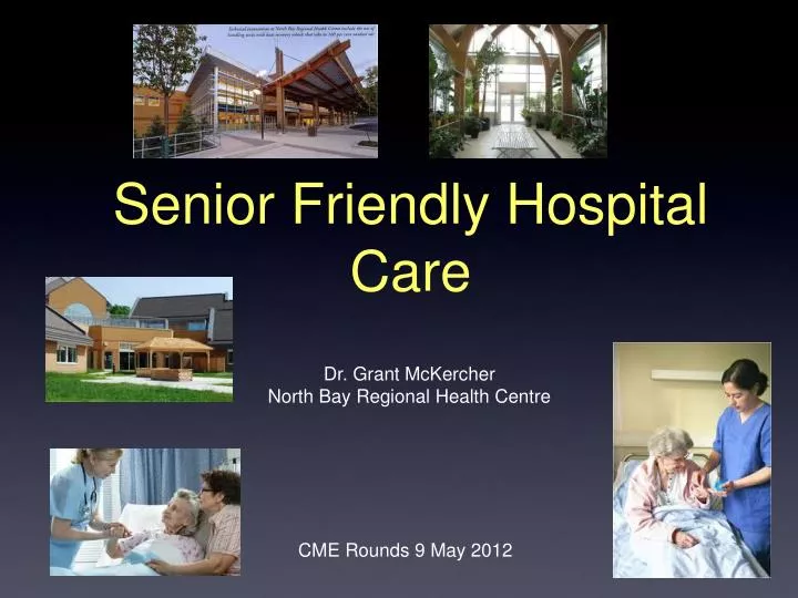 senior friendly hospital care