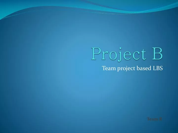 project b