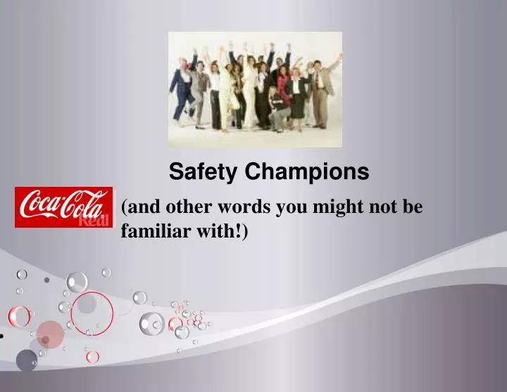 safety champions