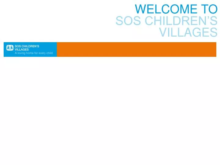 welcome to sos children s villages