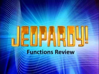 Functions Review