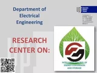 Dep artment of Electrical Engineering