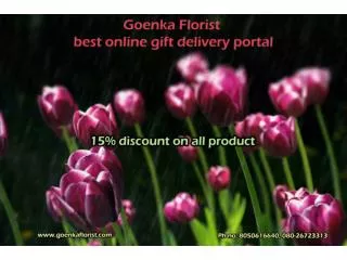 Goenka Florist Best Online Florist India