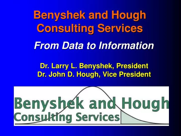 benyshek and hough consulting services