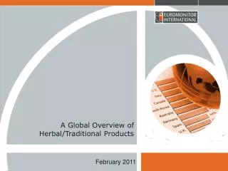 A Global Overview of Herbal/Traditional Products