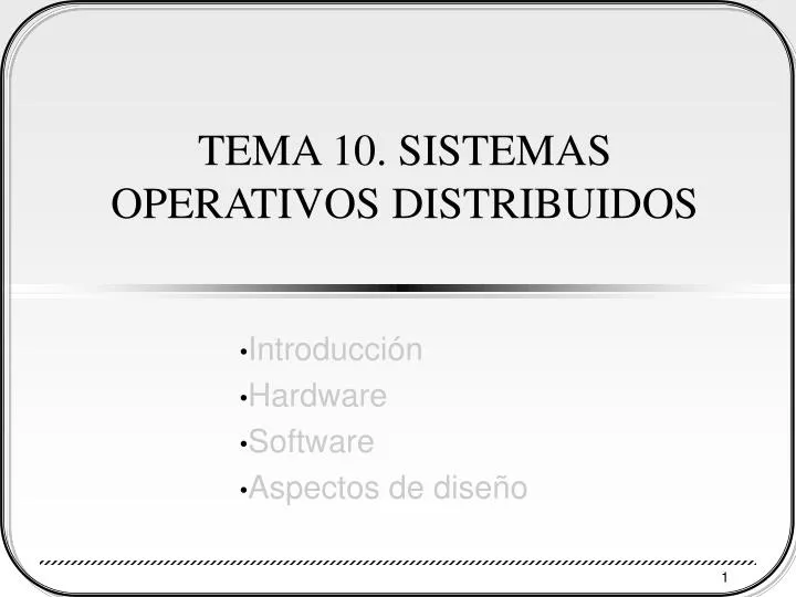 tema 10 sistemas operativos distribuidos