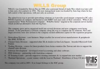 WILLS Group