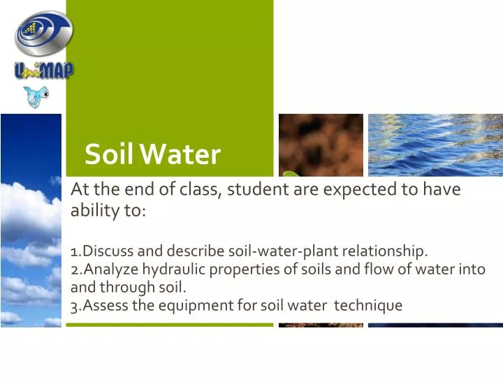 soil water