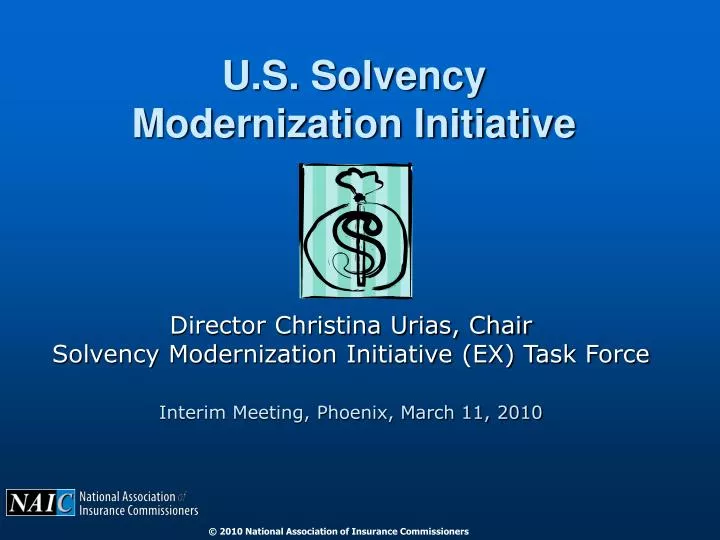 u s solvency modernization initiative