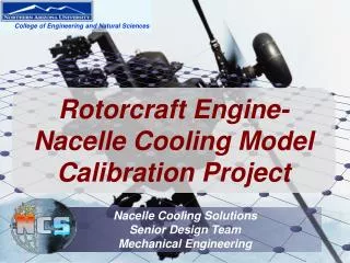 Rotorcraft Engine-Nacelle Cooling Model Calibration Project