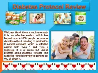 Diabetes protocol