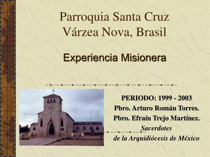 parroquia santa cruz v rzea nova brasil