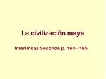 La civilizaci ón maya - slide 1
