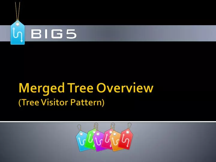 merged tree overview tree visitor pattern