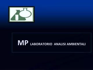 MP LABORATORIO ANALISI AMBIENTALI