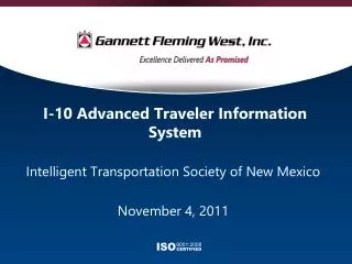 I-10 Advanced Traveler Information System
