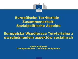 Fünf Kernziele für das Jahr 2020 / Pięć celów dla UE w 2020 r