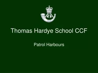 Thomas Hardye School CCF
