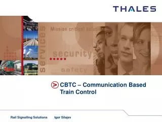 CBTC – Communication Based Train Control