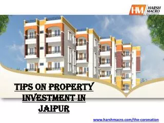 Tips on property invesment in Jaipur