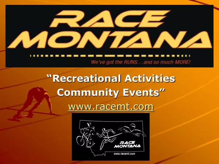 recreational activities community events www racemt com