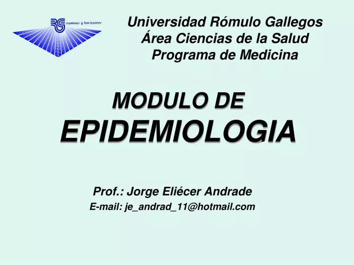 PPT - MODULO DE EPIDEMIOLOGIA PowerPoint Presentation, Free Download ...