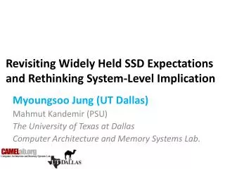 Revisiting Widely Held SSD Expectations and Rethinking System-Level Implication