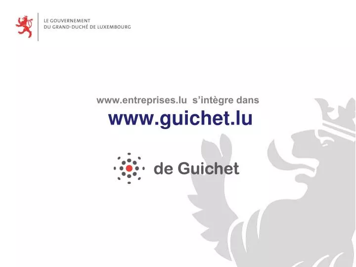 www entreprises lu s int gre dans www guichet lu