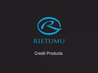 Credit Products