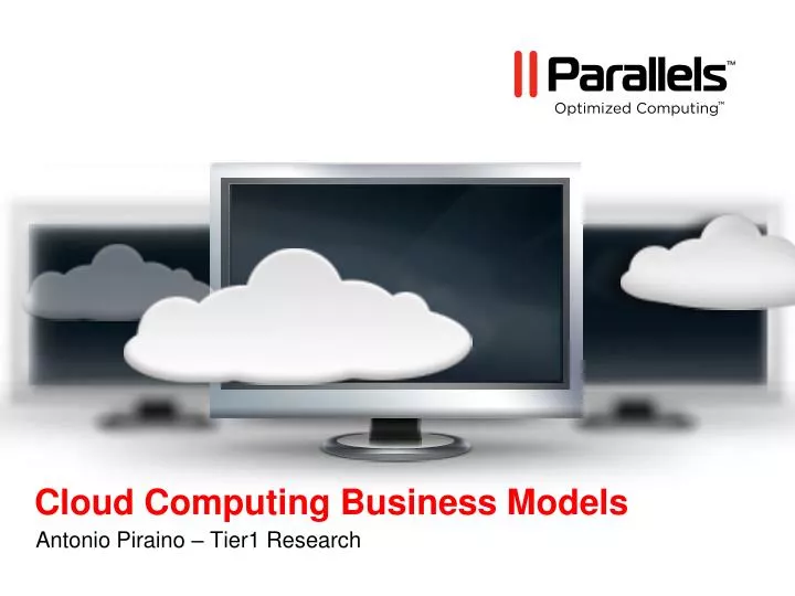 cloud computing business models