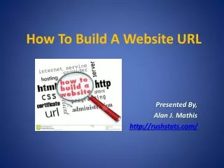 How to construct a website URL