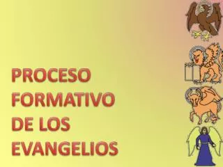 proceso formativo de los evangelios