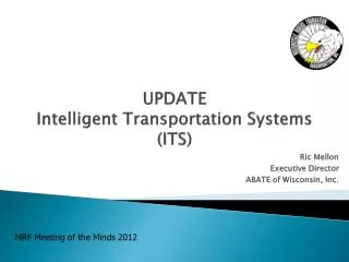 UPDATE Intelligent Transportation Systems (ITS)