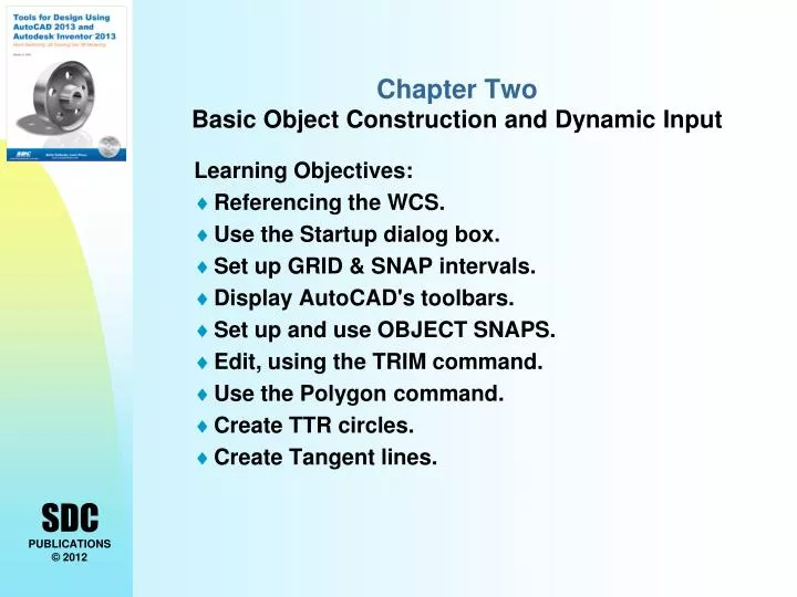 chapter two basic object construction and dynamic input