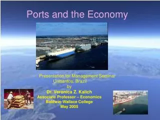 Ports and the Economy