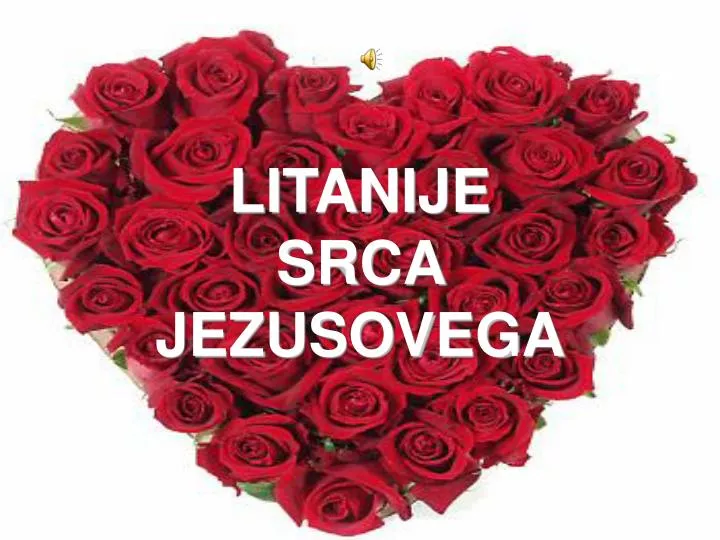 litanije srca jezusovega