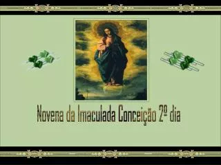 Novena da Imaculada Conceição 2º dia