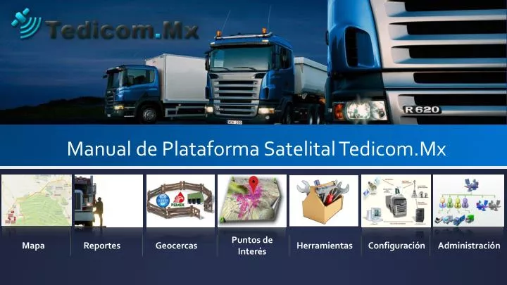manual de plataforma satelital tedicom mx