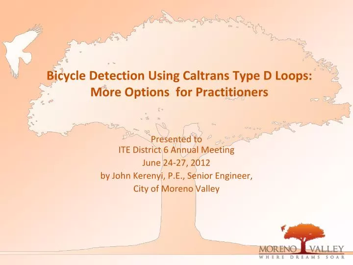 bicycle detection using caltrans type d loops more options for practitioners