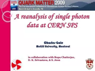 A reanalysis of single photon data at CERN SPS