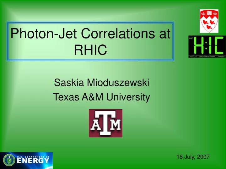 photon jet correlations at rhic