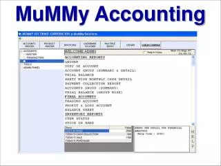 MuMMy Accounting