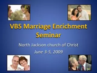 VBS Marriage Enrichment Seminar